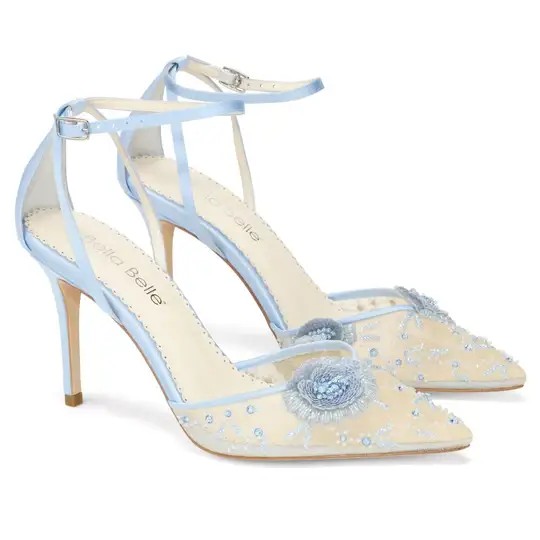 Bella Belle Somtehing Blue heels