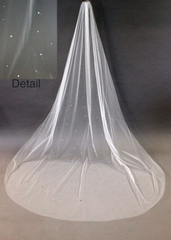 Paris by Debra Moreland Rock My World Veil #0 default Diamond White thumbnail