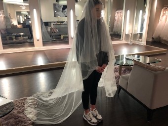 Netta BenShabu Leah veil #1 default Ivory thumbnail
