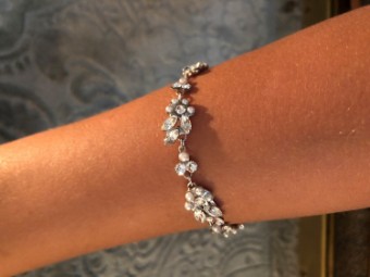 Paris by Debra Moreland Charleston Bracelet #0 default G/Light IV Pearl/CearCrystal thumbnail