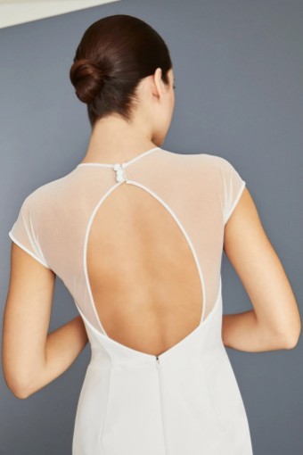 Amsale Wedding Dresses LW158 #1 default Silk White thumbnail