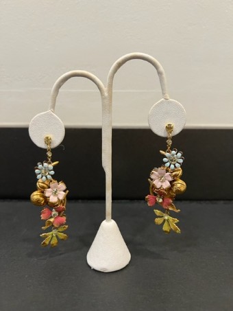 Paris by Debra Moreland Appalachian Spring Earrings #0 default Gold/BR/Multi-Colored/Jonquil thumbnail