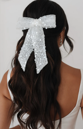 Untamed Petals Anna Bow #0 default Ivory thumbnail