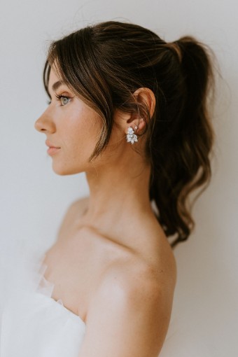 Untamed Petals Carla Earring #0 default Gold thumbnail