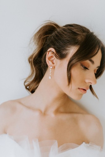 Untamed Petals Edison Earring #0 default Gold thumbnail