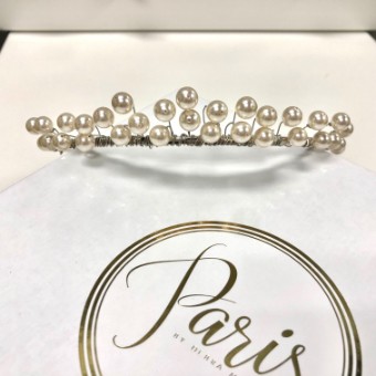 Paris by Debra Moreland Tiny Bubbles Headpiece #0 default S/Lt.Iv thumbnail