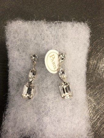 Paris by Debra Moreland Cassandra Earrings #0 default Crystal thumbnail